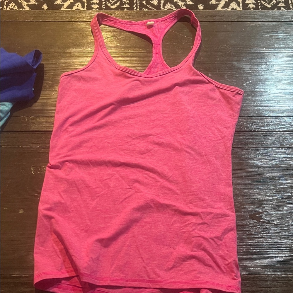 Champion Pink Racerback Tank Top